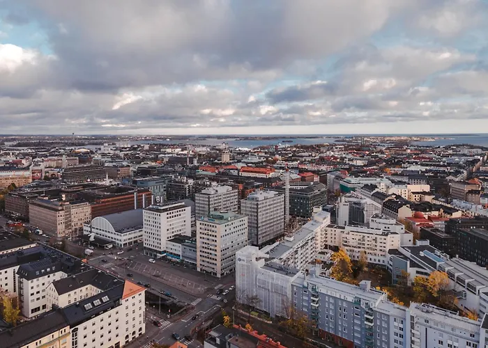 شقة Nordstay - Urban Retreat Near Hietaniemi Self Check-in هلسنكي